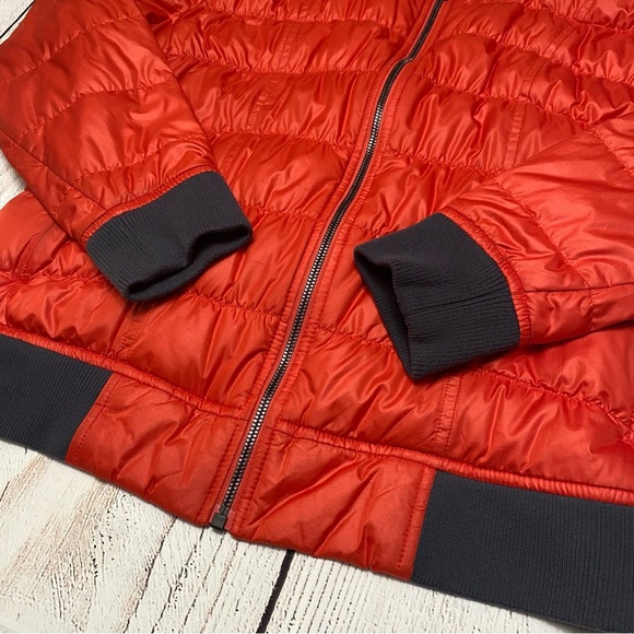 Athleta Women's Red Goose Down Puffer Jacket XL - Picture 4 of 13